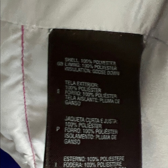 The North Face Pink and White Ombre women’s XS Vest - Picture 10 of 10